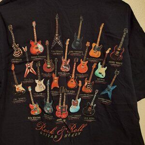 Taboo Rock & Roll Guitar Heaven Rock Music Black Short Sleeve T-shirt